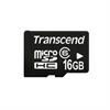 Transcend flash memory card - 16 GB - microSDHC TS16GUSDHC6